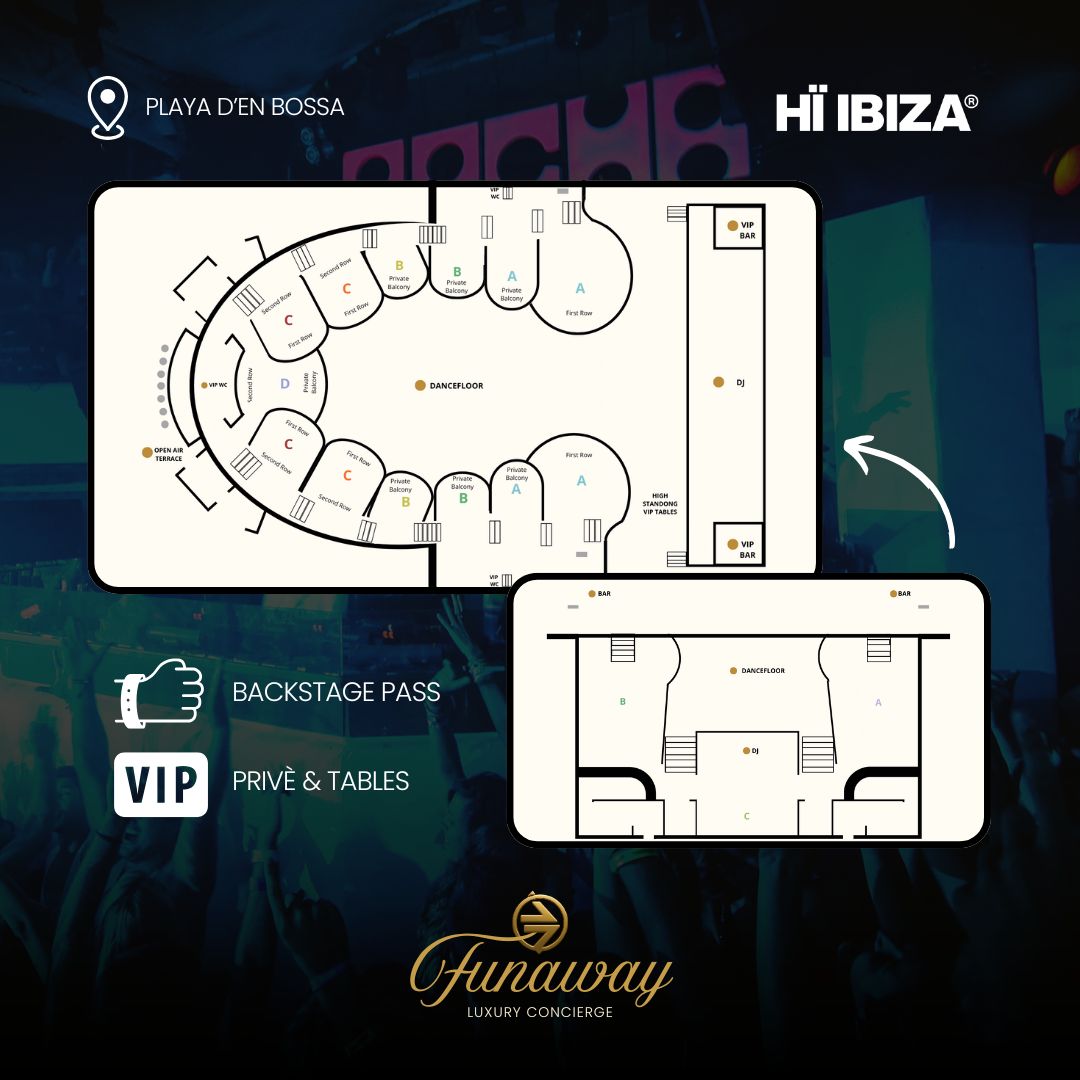Hï Ibiza-Table VIP